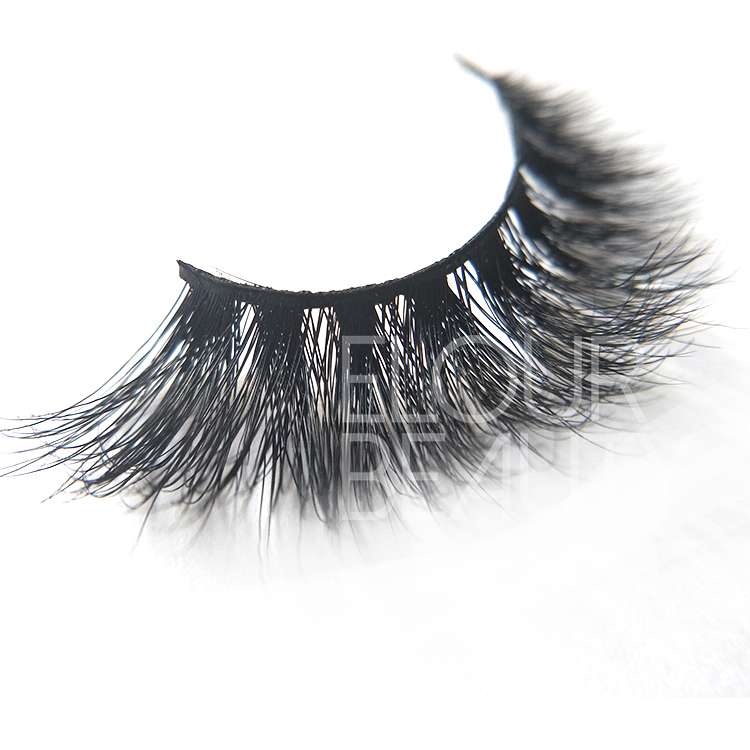 3D volume mink eyelash beauty with magnetic custom packaging China ED94